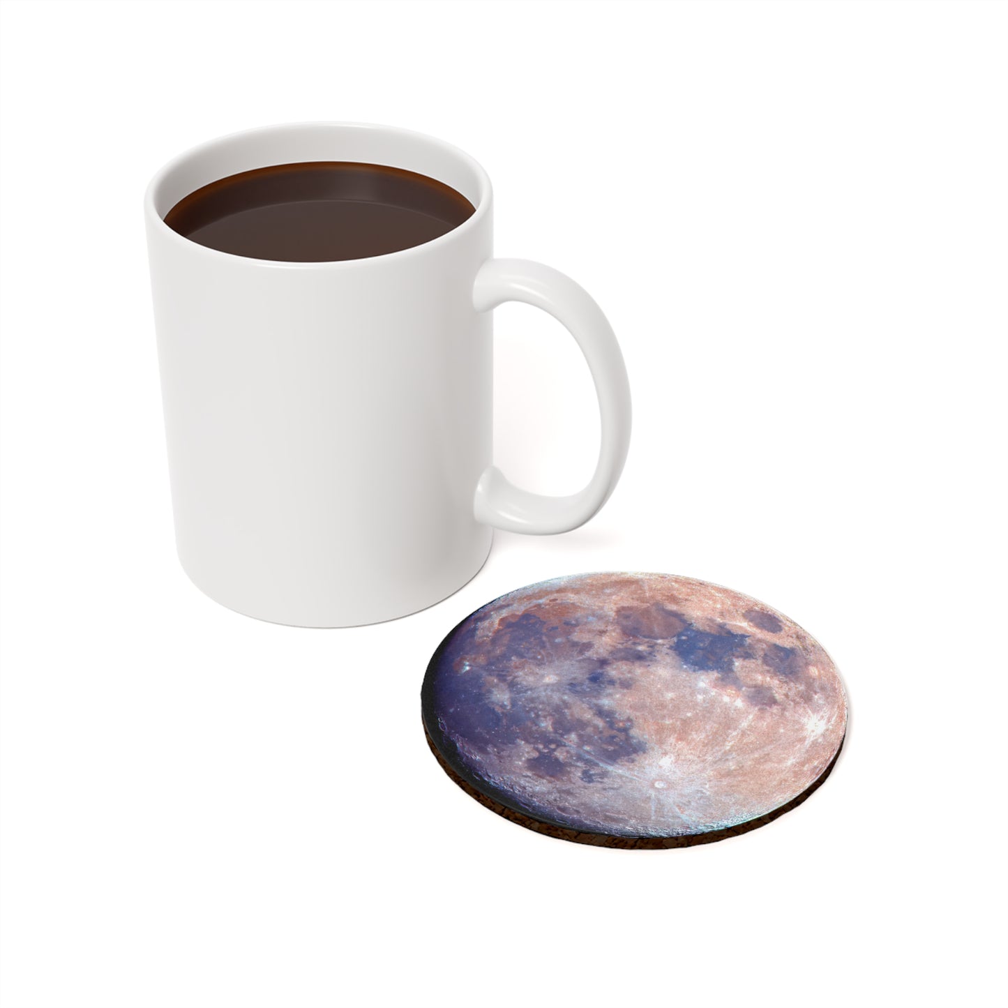 Mineral Moon Cork-Back Coaster (1 Piece)