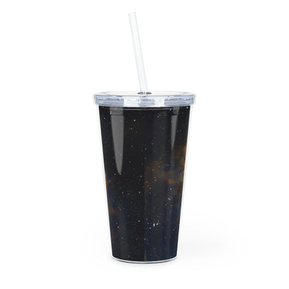 Tadpole Nebula (IC 410) Plastic Tumbler with Straw - 20oz