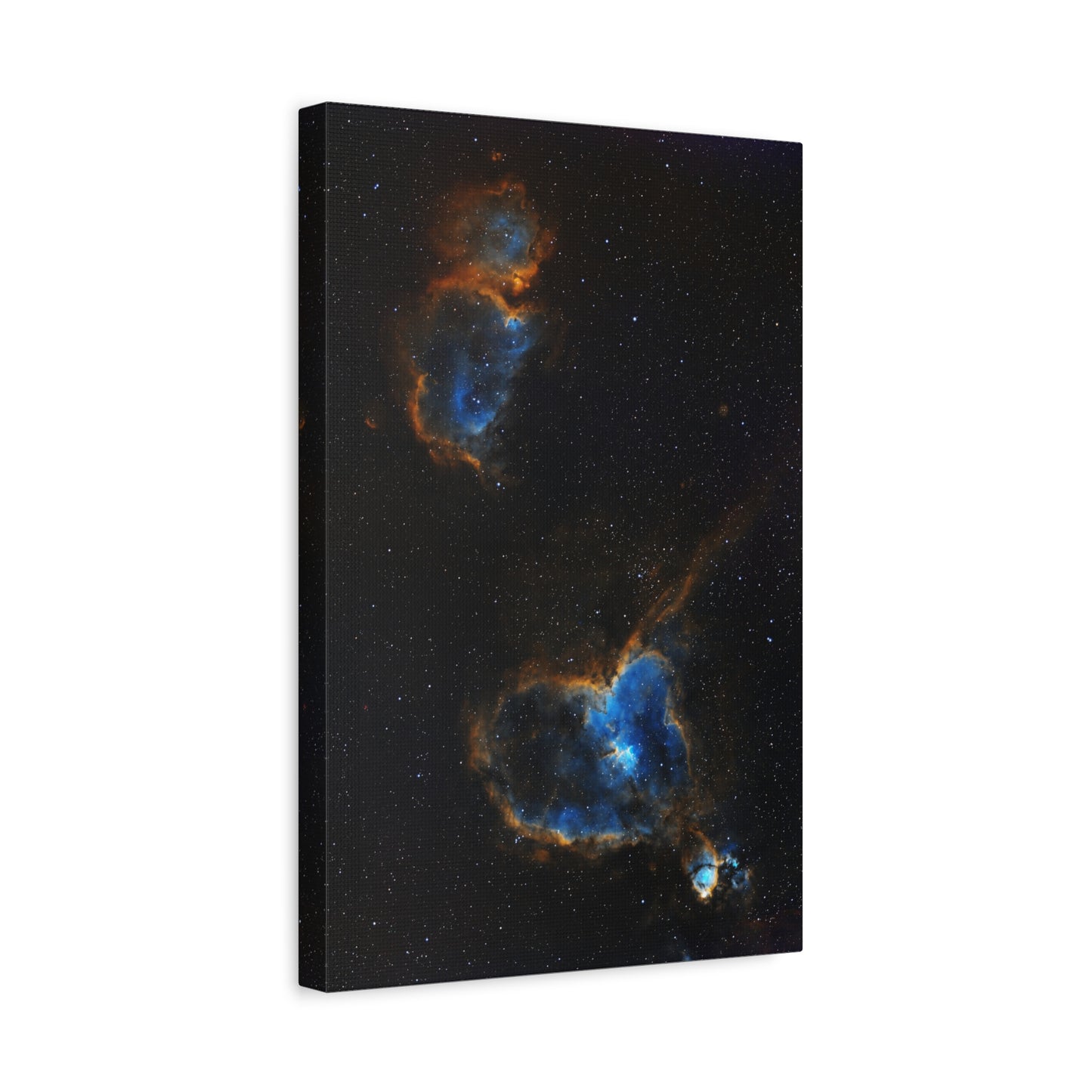 Heart and Soul Nebula on Canvas