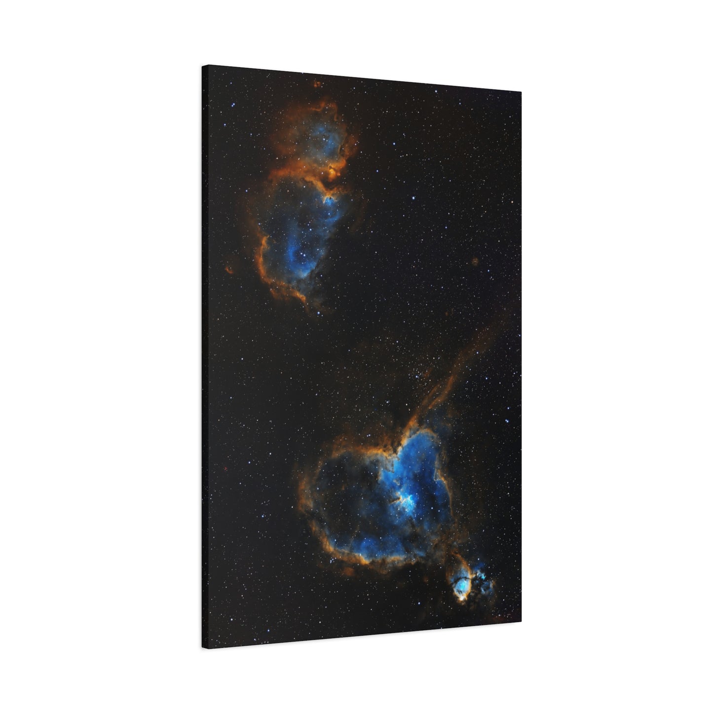 Heart and Soul Nebula on Canvas