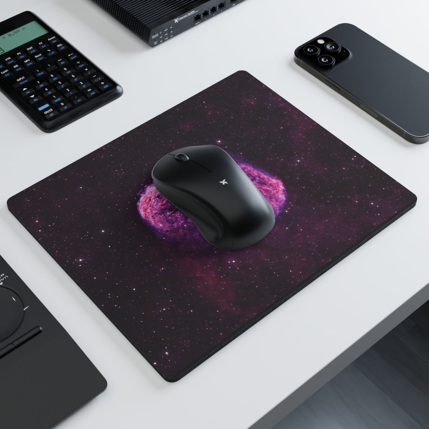 The Crescent Nebula Mouse Pad