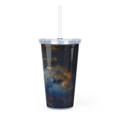 Tadpole Nebula (IC 410) Plastic Tumbler with Straw - 20oz