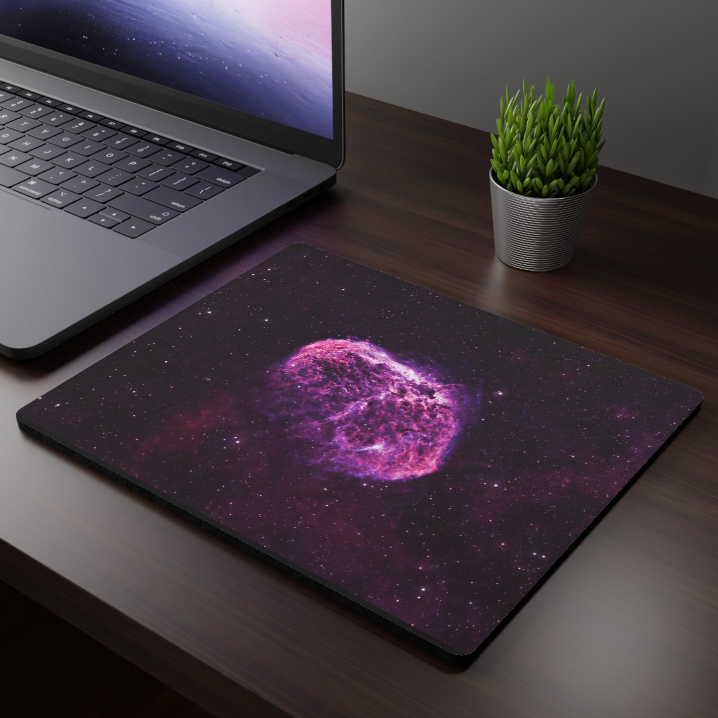 The Crescent Nebula Mouse Pad