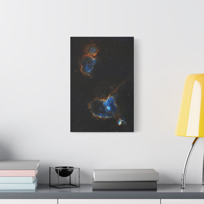 Heart and Soul Nebula on Canvas