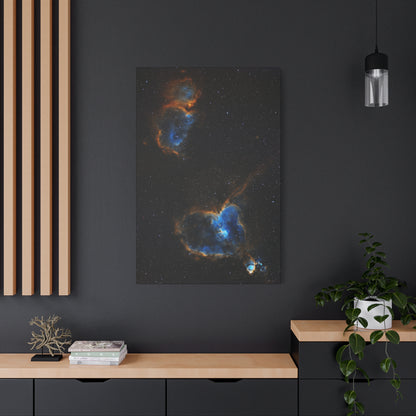 Heart and Soul Nebula on Canvas