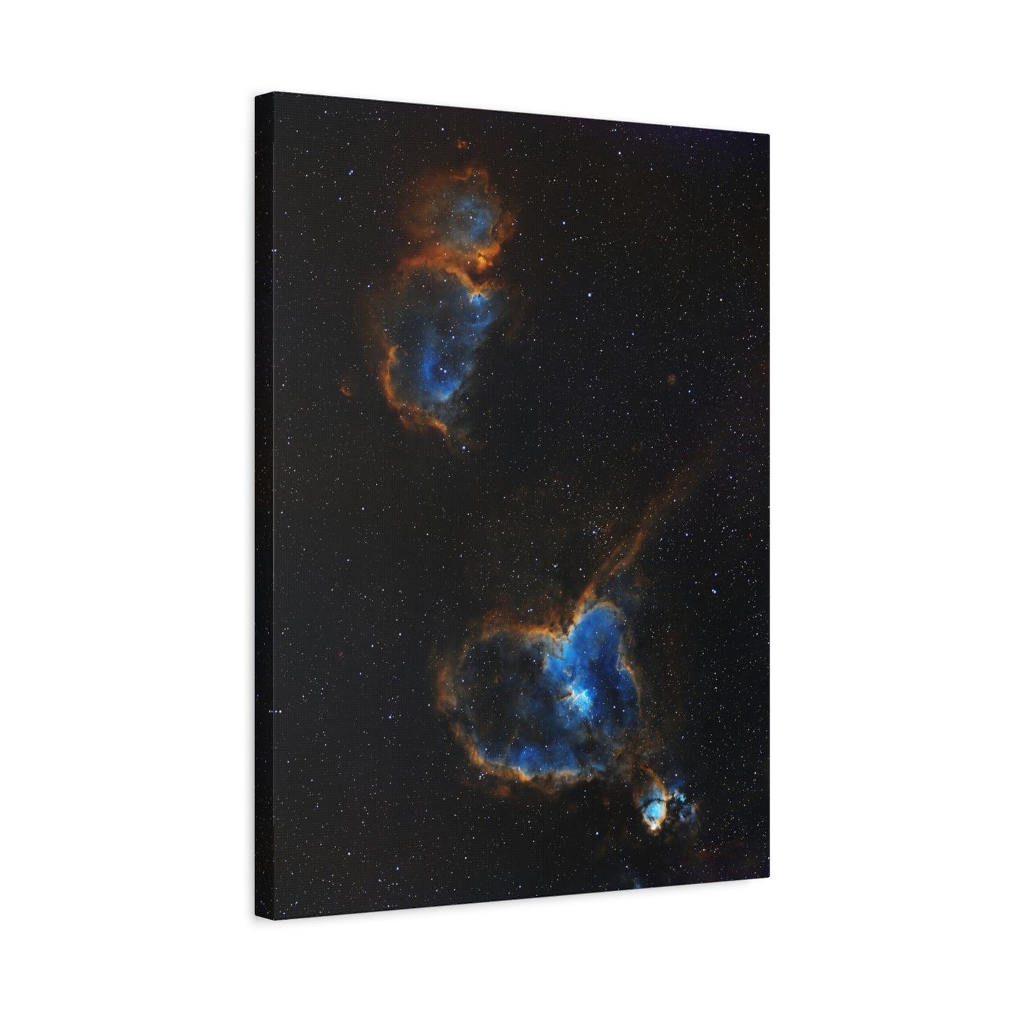 Heart and Soul Nebula on Canvas