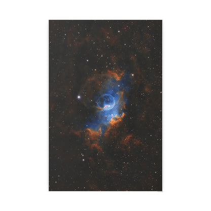 Bubble Nebula (NGC 7635) Vertical Satin Finish Posters