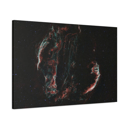 Cygnus Loop on Canvas