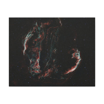 Cygnus Loop on Canvas