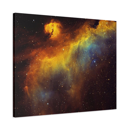 IC2177 - The Seagull Nebula on Canvas