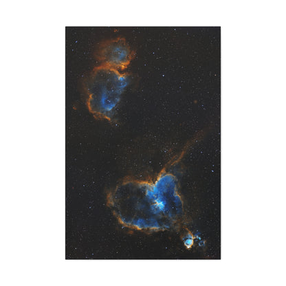 Heart and Soul Nebula on Canvas