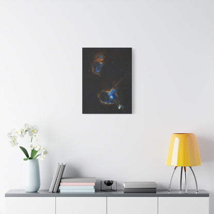 Heart and Soul Nebula on Canvas