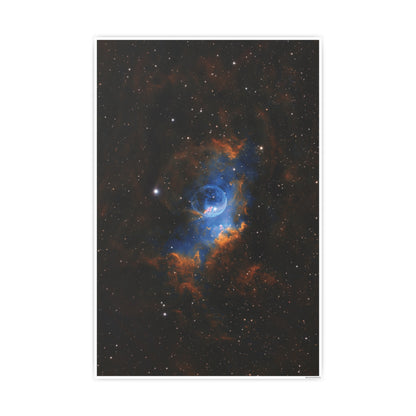 Bubble Nebula (NGC 7635) Vertical Satin Finish Posters