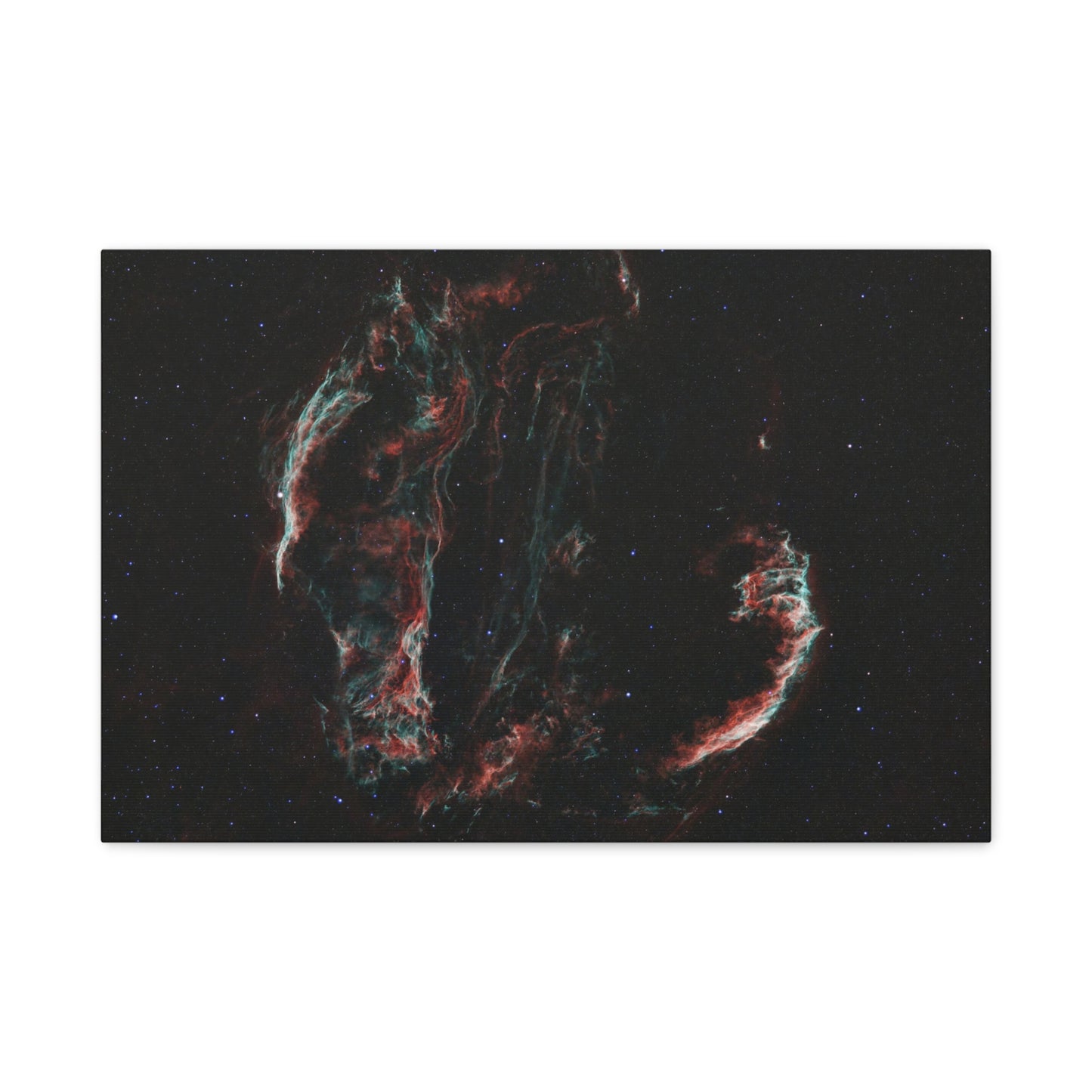 Cygnus Loop on Canvas