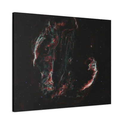 Cygnus Loop on Canvas