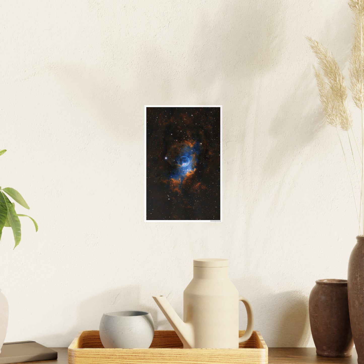 Bubble Nebula (NGC 7635) Vertical Satin Finish Posters