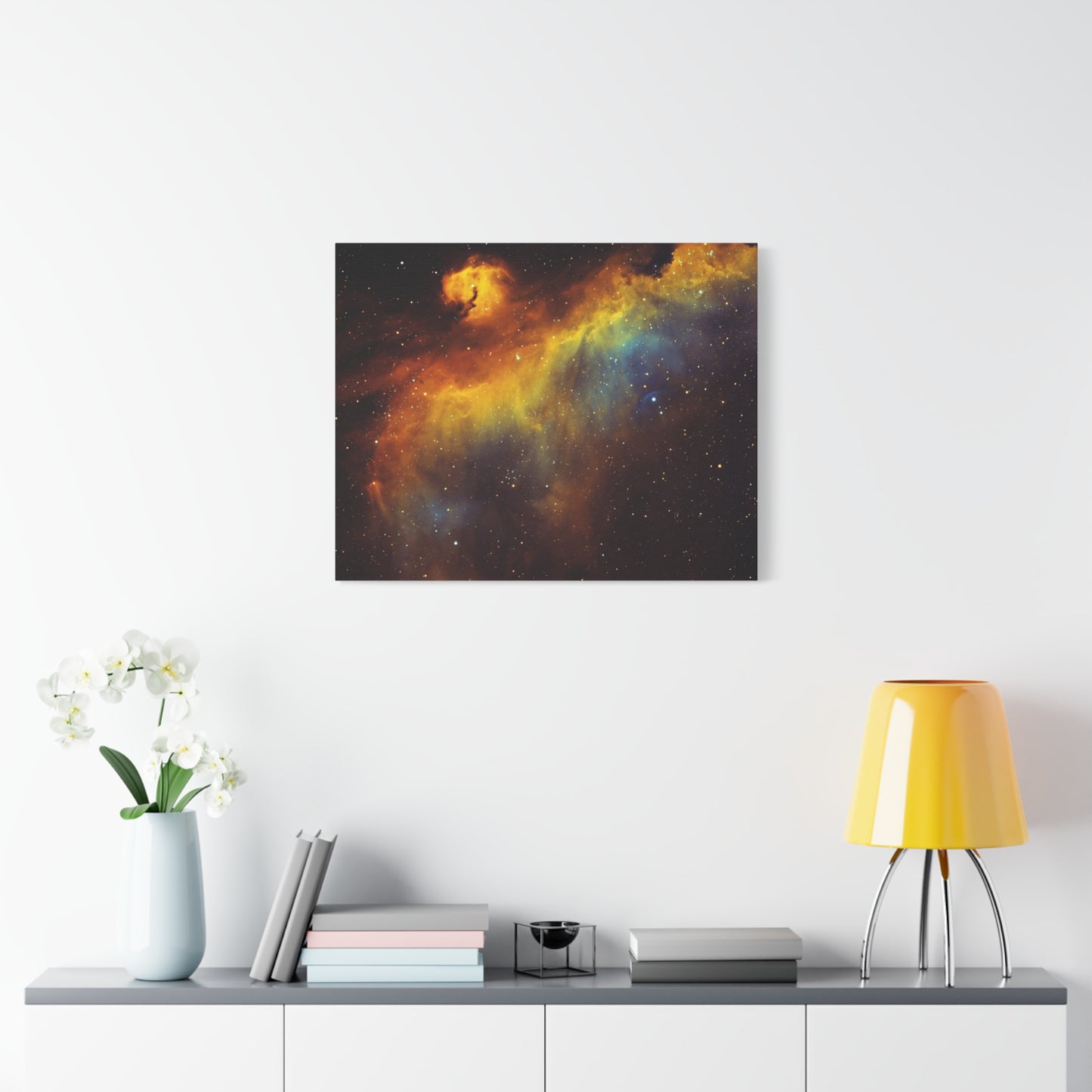 IC2177 - The Seagull Nebula on Canvas