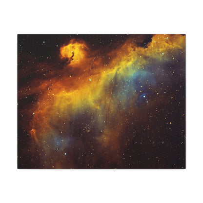 IC2177 - The Seagull Nebula on Canvas