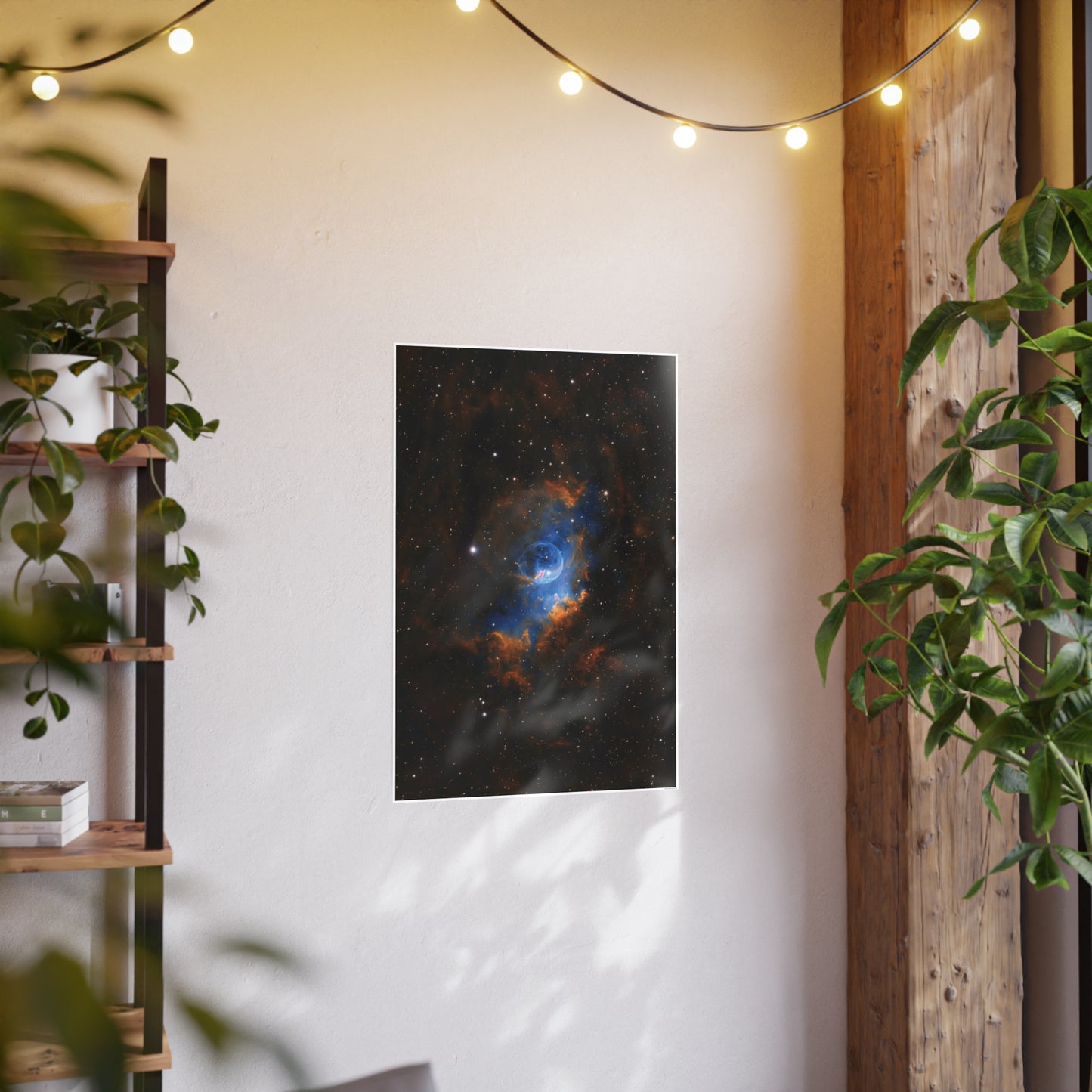 Bubble Nebula (NGC 7635) Vertical Satin Finish Posters