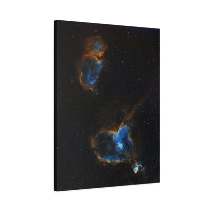 Heart and Soul Nebula on Canvas