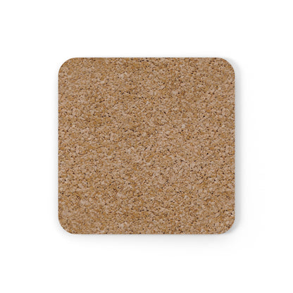 Bubble Nebula Cork-Back Coaster (1 Piece)