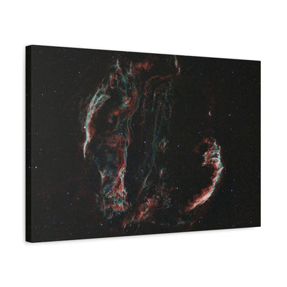 Cygnus Loop on Canvas