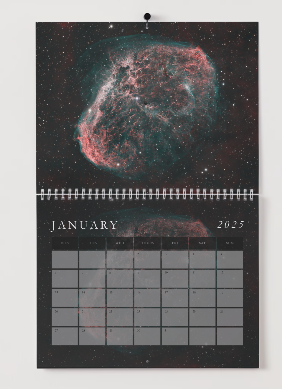 Astrophotography Calendar 2025